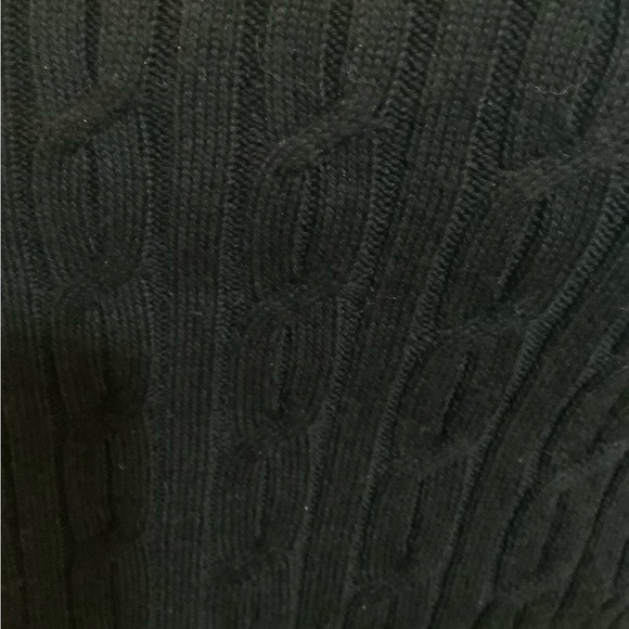 NEW WITH TAGS, M patterned black sweater - Picture 4 of 4